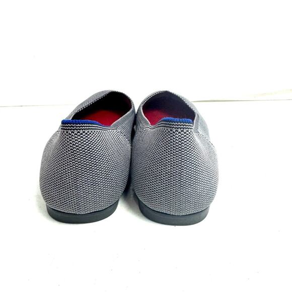 Rothy’s Gray Round Toe Flats Shoes Size 8.5 - Picture 5 of 8